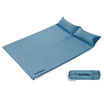 NATUREHIKE Outdoor Camping Two People Auto Inflatable Mat 210D Oxford Cloth Moisture-proof Pad with Pillow