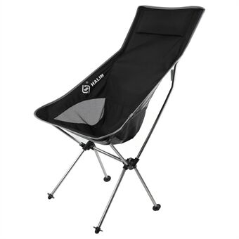 HALIN Portable Folding Chair Aluminum Alloy 1200D Oxford Cloth Outdoor Camping Fishing Backrest Chair