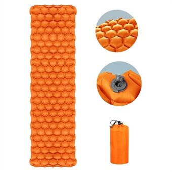 GM-AM23 Hexagon Texture Foldable Sleeping Pad Camping Lightweight Inflatable Sleeping Mat for Backpacking, Picnic, Tent, Hiking, Car Traveling