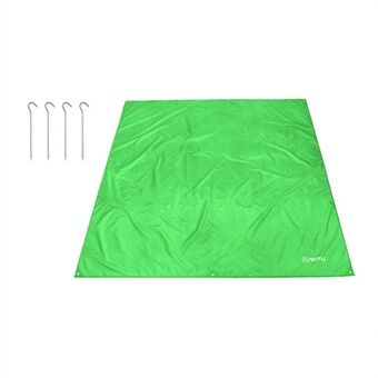 AOTU 220x150cm Portable Moisture-proof Picnic Mat 420D Oxford Cloth Camping Lawn Mat Carpet with Ground Nail