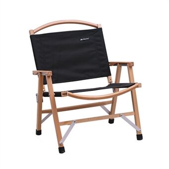 SHINETRIP A375 Camping Portable Folding Wood Chair Wooden Beach Chair Outdoor Chair for Hiking Traveling