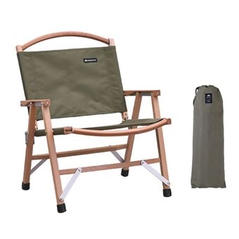 SHINETRIP A375 Natural Wood Camping Portable Folding Chair Outdoor Beach Chair for Hiking Travel