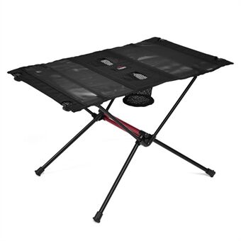 WIDESEA WSTB-201 Camping Folding Table Tourist Picnic Dinner Table with Dual Cup Holder Travel Equipment Supplies for Tourism Outdoor Fishing