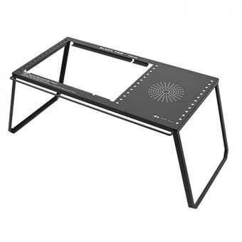 SHINETRIP A440-H00 Outdoor Camping IGT Table Portable Folding Table Carbon Steel Picnic Desk (No Tablet Board)