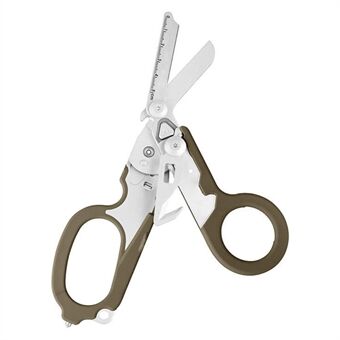 Multifunction Foldable Scissors First Aid Tactical Folding Scissors Outdoor Survival Tool Emergency Response Shears