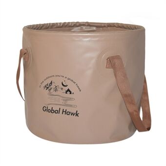 HALIN AT6658-10 10L Folding Bucket Portable Water Container Collapsible Bucket for Camping Hiking