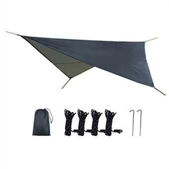 TM-075 Waterproof Tent Tarp Silver Coated Outdoor Camping Awning Tarp Rainfly Sun Shelter