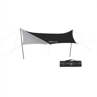 SHINETRIP Outdoor Camping Picnic Tarp Sunscreen 210D Silver Coated Oxford Cloth Canopy Rainproof Awning