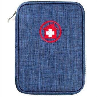 Large Size Portable Travel Passport Cards Zipper Bag Medicine Storage Medical Bag