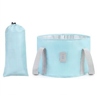 TB-0678 Small Size Portable Folding Bucket Outdoor Travel Camping Water Holder Bag Washbasin