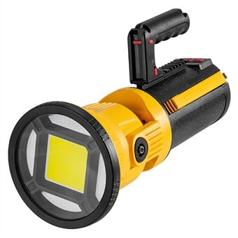 W5165-3 Large Size Outdoor Camping Light Portable Rechargeable Bright COB Flashlight with Built-in Tripod