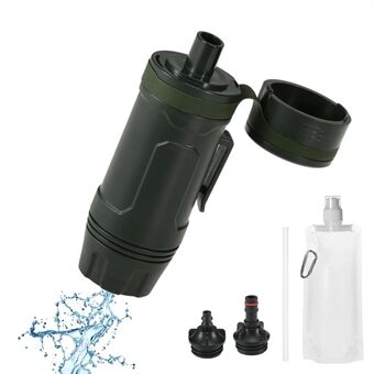 K8658 Portable Water Filter Straw BPA Free Water Filtration System with Bag for Outdoor Camping Survival Emergency (FDA Certificated)