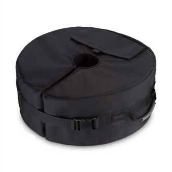 KG0043 Umbrella Base Weight Bag Heavy Duty Round Sandbag Support Bag for Cantilever Patio Umbrella