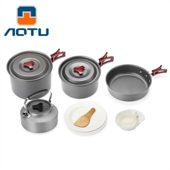 AUTO AL500-2 4-5 Person Pan with Teapot Set