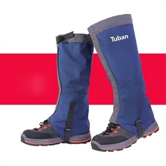 TUBAN TPU Strap Breathable 420D Nylon Waterproof Hiking Gaiters Snow Gaiters
