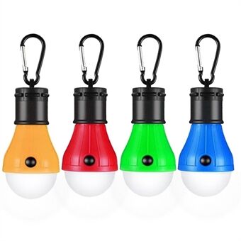 LED Camping Emergency Lantern 3 Lighting Modes Hanging Tent Light Battery Operated Bulb with Clip Hook Camping, Hiking, Hurricane, Storms