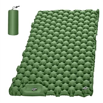 2 Person Lightweight Camping Mat Portable Air Mattress Waterproof Inflatable Sleeping Pad for Backpacking Hiking (No Pillow)
