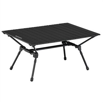 BLACKDOG BD-ZZ003 Portable Camping Table Folding Aluminum Alloy Desk Easy to Carry for Outdoor Picnic BBQ Beach Hiking