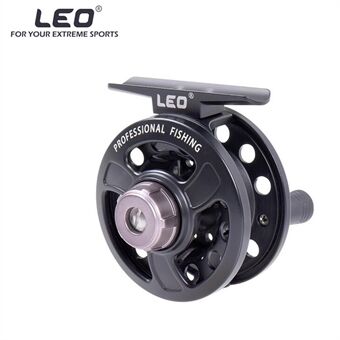 LEO Left / Right Interchangeable 3BB Ball Bearing Full Metal Fly Fish Reel Rafting Ice Fishing Wheel