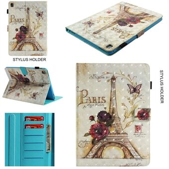 Pattern Printing Light Spot Decor Stand Leather Wallet Shell for iPad Pro 9.7 inch (2016)