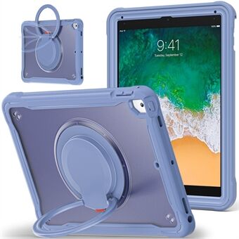 For iPad Air (2013) / Air 2 / iPad Pro 9.7 inch (2016) / iPad 9.7-inch (2017) / (2018) Kickstand Cover PC+TPU Handle Grip Tablet Case