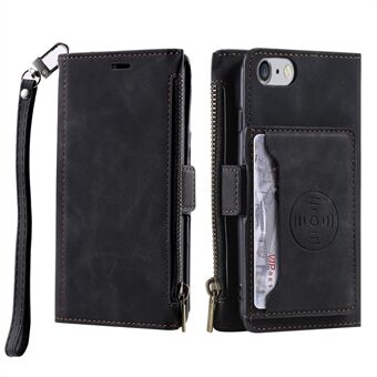 003 Series Multi-Function PU Leather Cellphone Protective Stand Case Cover with Zipper Wallet for iPhone 6 Plus 5.5 inch/6s Plus 5.5-inch