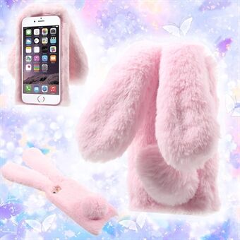 Rabbit Bunny Warm Fur Soft TPU Shell for iPhone 6s Plus / 6 Plus