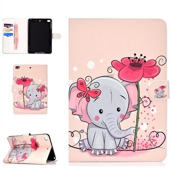 Pattern Printing Wallet Stand Leather Case for iPad Mini 4 / 3 / 2 / 1