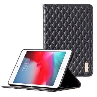 BINFEN COLOR For iPad Mini / Mini 2 / mini 3 / mini 4 Shockproof Tablet Case Anti-Drop PU Leather Imprinted Folio Flip Cover with Card Holder / Stand