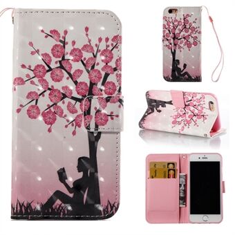 3D Vivid Pattern Wallet Leather Case Stand for iPhone 6s 6 4.7 inch
