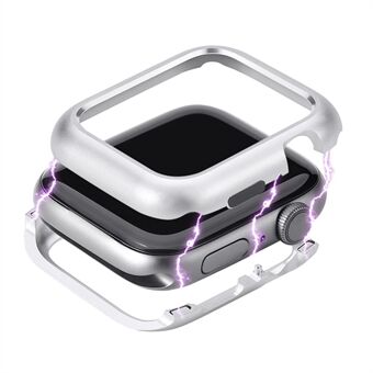 Magnetic Adsorption Metal Frame Bumper Shell for Apple Watch Series 4 44mm