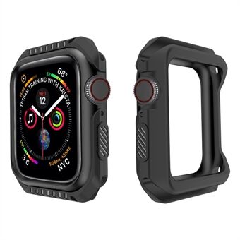 Soft Silicone Protective Bumper Cover for Apple Watch Series 4 44mm
