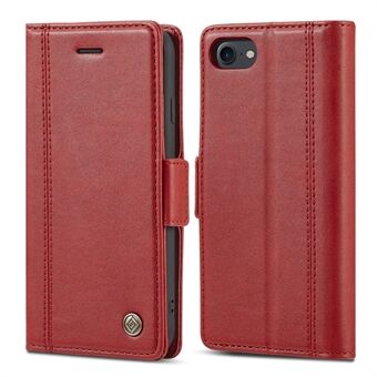 LC.IMEEKE Double Magnetic Clasp PU Leather Wallet Stand Phone Case Shell for iPhone 7/8/SE (2nd Generation)