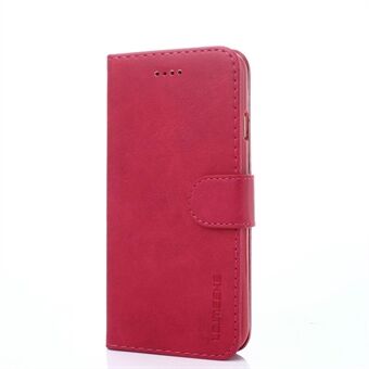 LC.IMEEKE Magnetic Clasp Closure PU Leather Case Folio Stand Flip Wallet Cover for iPhone SE (2nd generation)/8/7 4.7 inch