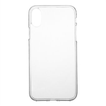 Soft Clear TPU Shell Case for iPhone XS / X 5.8 inch - Transparent