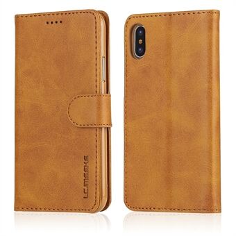 LC.IMEEKE Wallet Stand Leather Protective Case for iPhone X/10