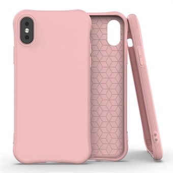 Matte TPU Mobile Phone Back Case Cover for iPhone X/XS 5.8-inch