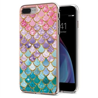A Series Electroplating IMD TPU Mobile Phone Case Cover for iPhone 7 Plus 5.5 inch/8 Plus 5.5 inch