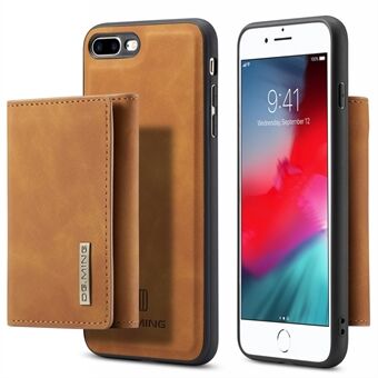 DG.MING M1 Series Kickstand Magnetic Detachable Cover Flip Folio Magnetic 2-in-1 Purse Protective Leather Case for iPhone 7 Plus 5.5 inch / 8 Plus 5.5 inch