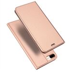 DUX DUCIS Skin Pro Series for iPhone 8 Plus / 7 Plus Business Phone Leather Card Holder Cover Shell with Stand