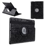 Grapevine Pattern 360 Degree Rotary Stand Leather Case for iPad 9.7 inch (2018) / 9.7 inch (2017)