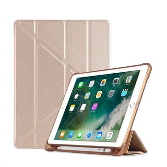Origami Stand Smart PU Leather Case with Pen Slot for iPad 9.7-inch (2018)/9.7-inch (2017)/Air 2/Air