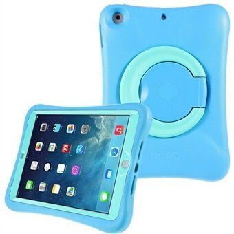 PEPKOO Cool EVA Shockproof Case with 360 Degree Rotary Kickstand for iPad 9.7-inch (2018) / (2017)