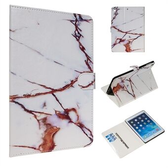 Marble Pattern Printing Wallet Leather Stand Case for iPad 9.7-inch (2018)/Air (2013)/Air 2
