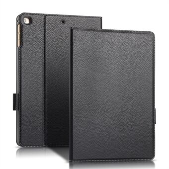 Top Layer Cowhide Leather Stand Case for iPad 9.7-inch (2018)