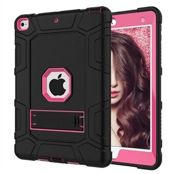 Shockproof Anti-dust Detachable 2-in-1 Protective TPU + PC Kickstand Tablet Cover for for iPad 9.7-inch (2017) (2018)