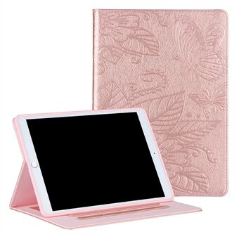 Leather Tablet Protective Shell with Pattern Imprinting for iPad 9.7-inch (2017)/(2018)/Air (2013)/Air 2/Pro 9.7 inch (2016)
