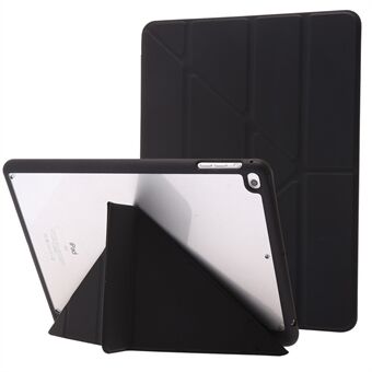 Origami Stand Acrylic + PU Leather Tablet Cover Protector with Auto Wake/Sleep for iPad 9.7-inch (2018)/(2017)/iPad Air 2/iPad Air (2013)