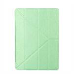 Silk Texture Origami Stand Smart Leather Case Accessory for iPad 9.7 (2018) / 9.7 (2017)