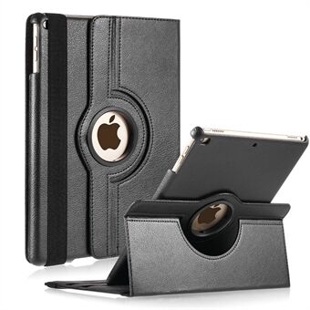 Litchi Grain 360 Swivel Smart Stand Leather Tablet Cover for iPad 9.7-inch (2018) / 9.7-inch (2017)